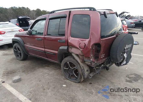 2003 Jeep Liberty Sport from USA, damaged, VIN 1J4GL48K33W517579